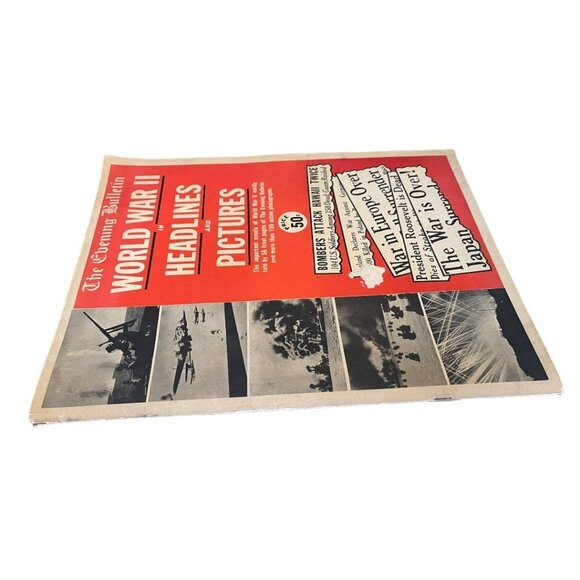The Evening Bulletin WWII In Headlines & Pictures - Picture 4 of 11